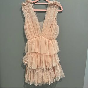 Sparkle Tiered Dress